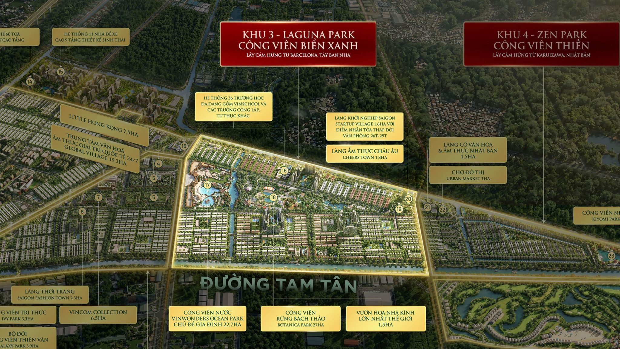 Phân khu Công viên Biển Xanh (Laguna Park)