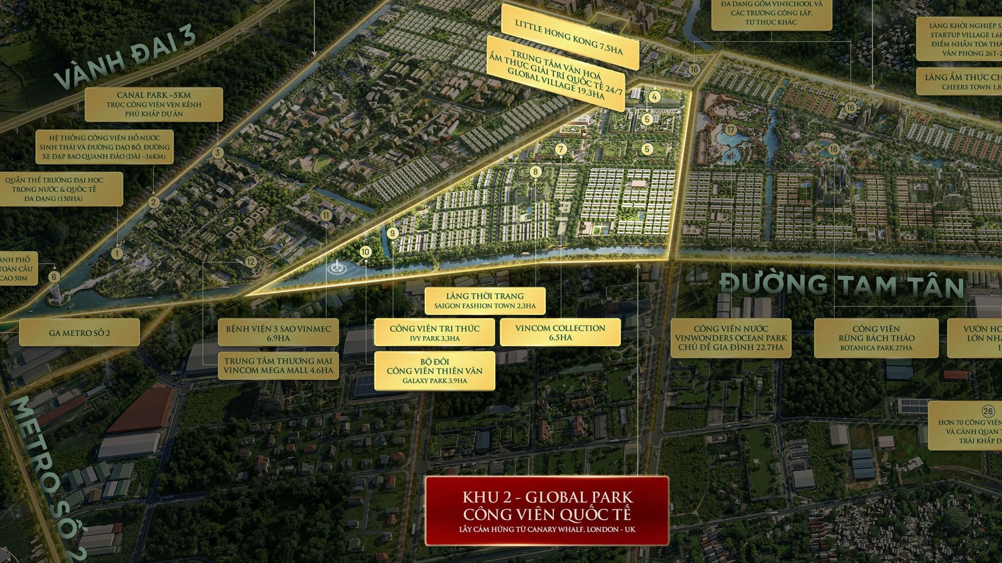 Phân khu Công viên Quốc tế (Global Park)